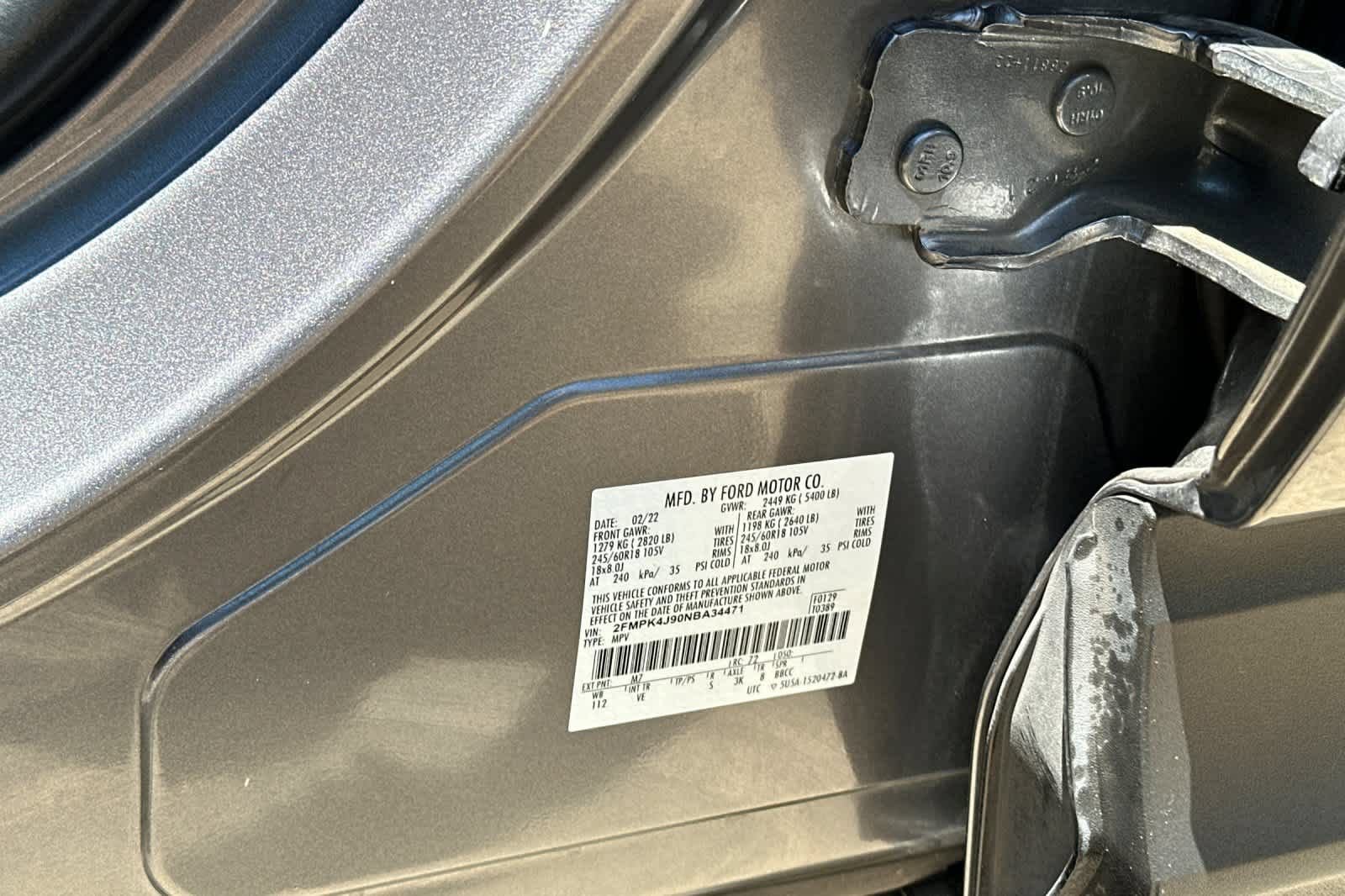 Used 2022 Ford Edge SEL AWD/4WD image 30