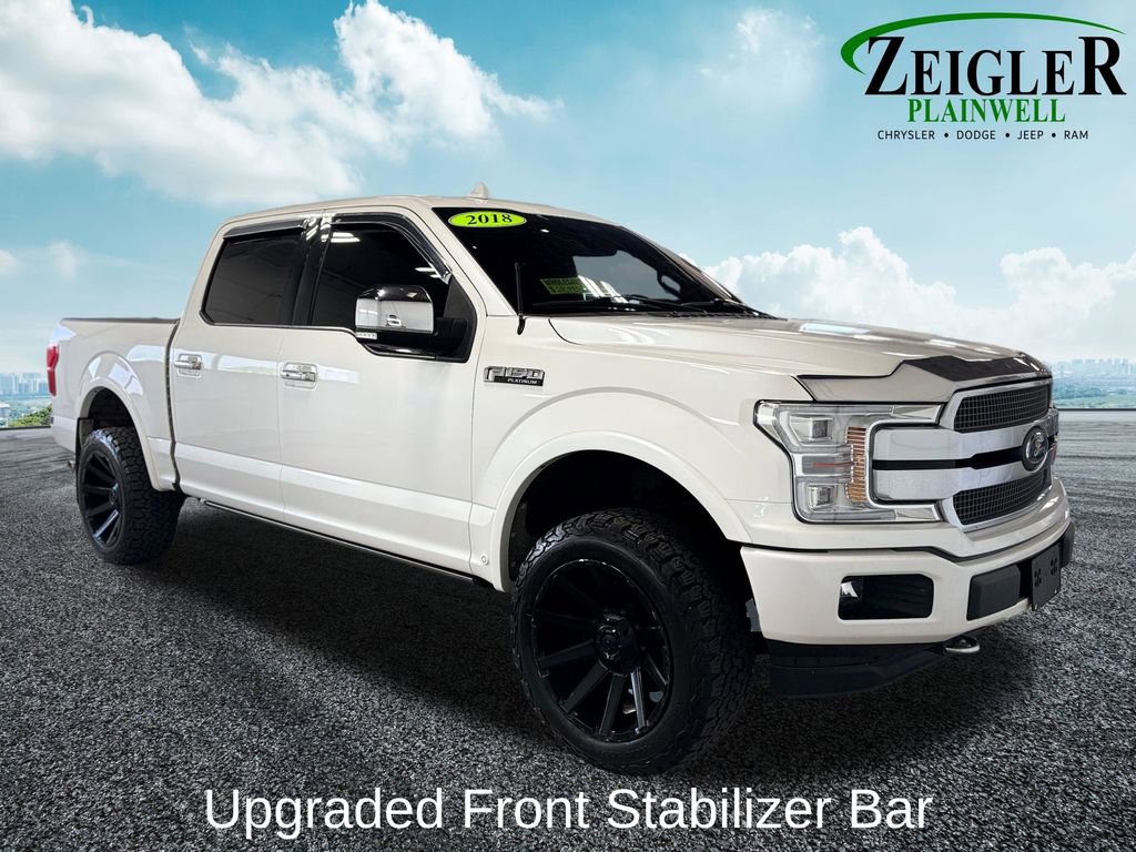 Used 2018 Ford F150 Platinum w/ Technology Package AWD/4WD image 7