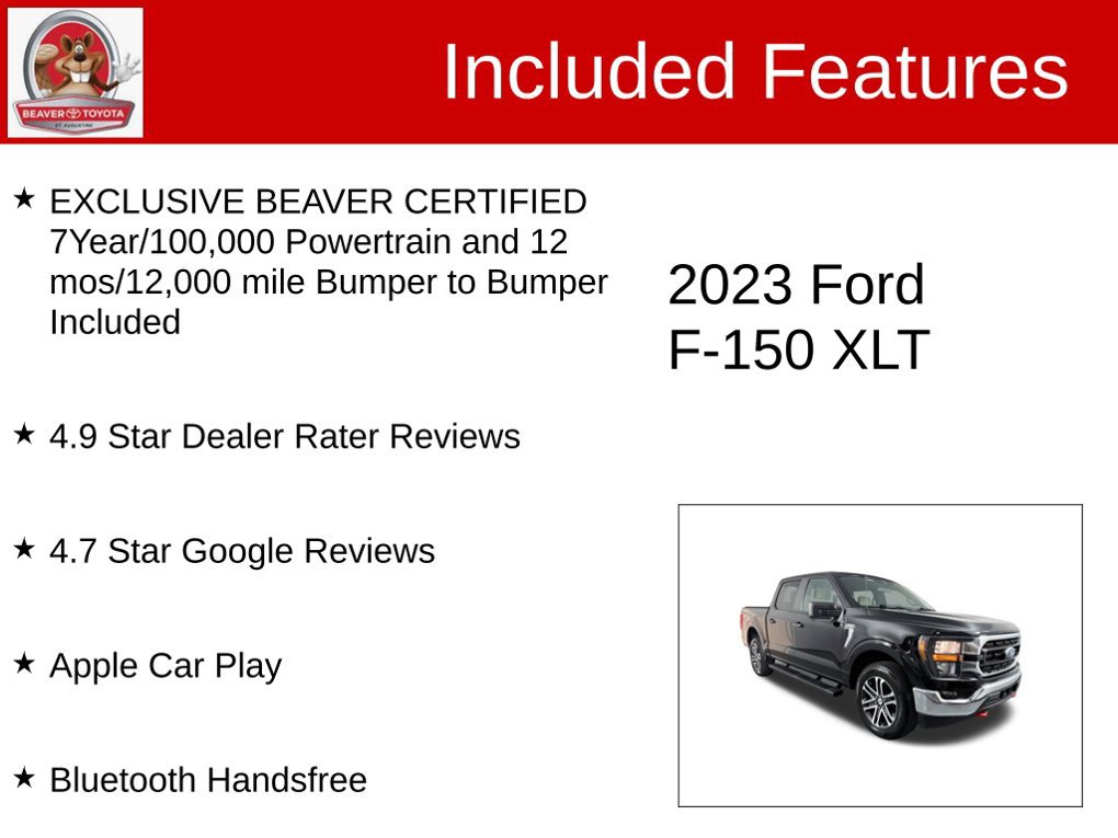 Used 2023 Ford F150 XLT AWD/4WD image 4