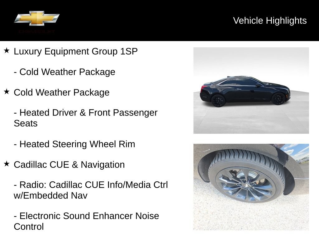 Used 2015 Cadillac ATS Luxury AWD/4WD image 14