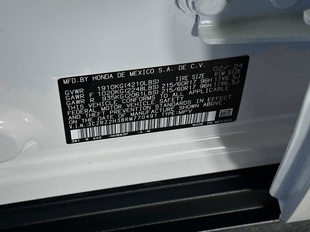 Certified 2024 Honda HR-V LX image 32