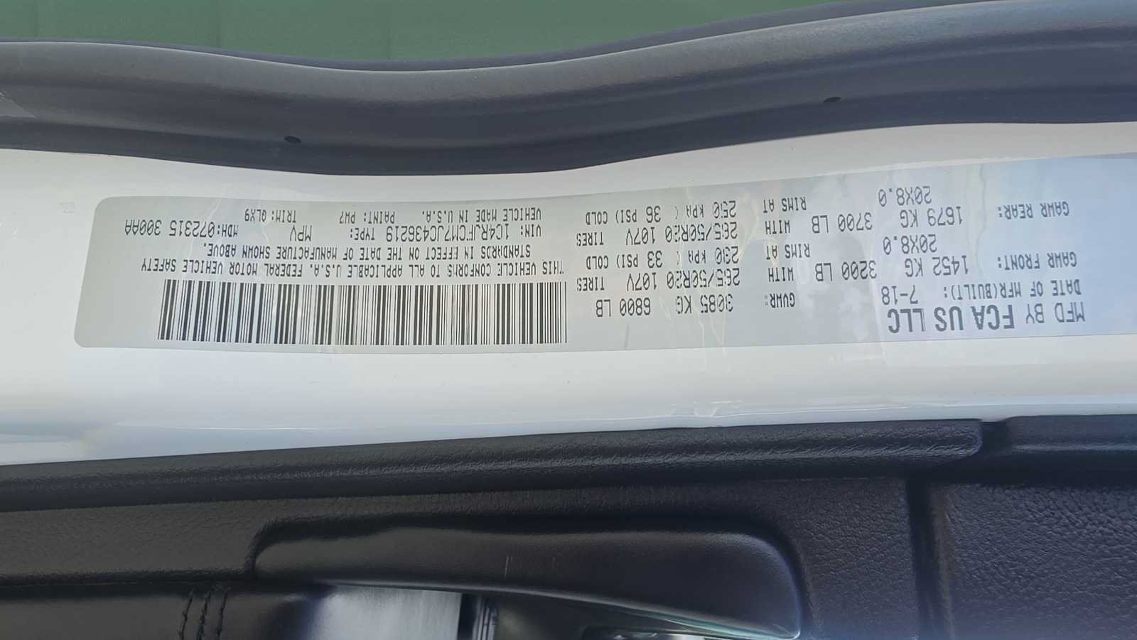 Used 2018 Jeep Grand Cherokee High Altitude AWD/4WD image 12