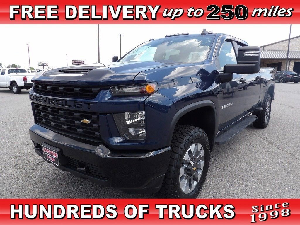 Used 2022 Chevrolet Silverado 2500 Custom w/ Custom Value Package AWD/4WD image 1