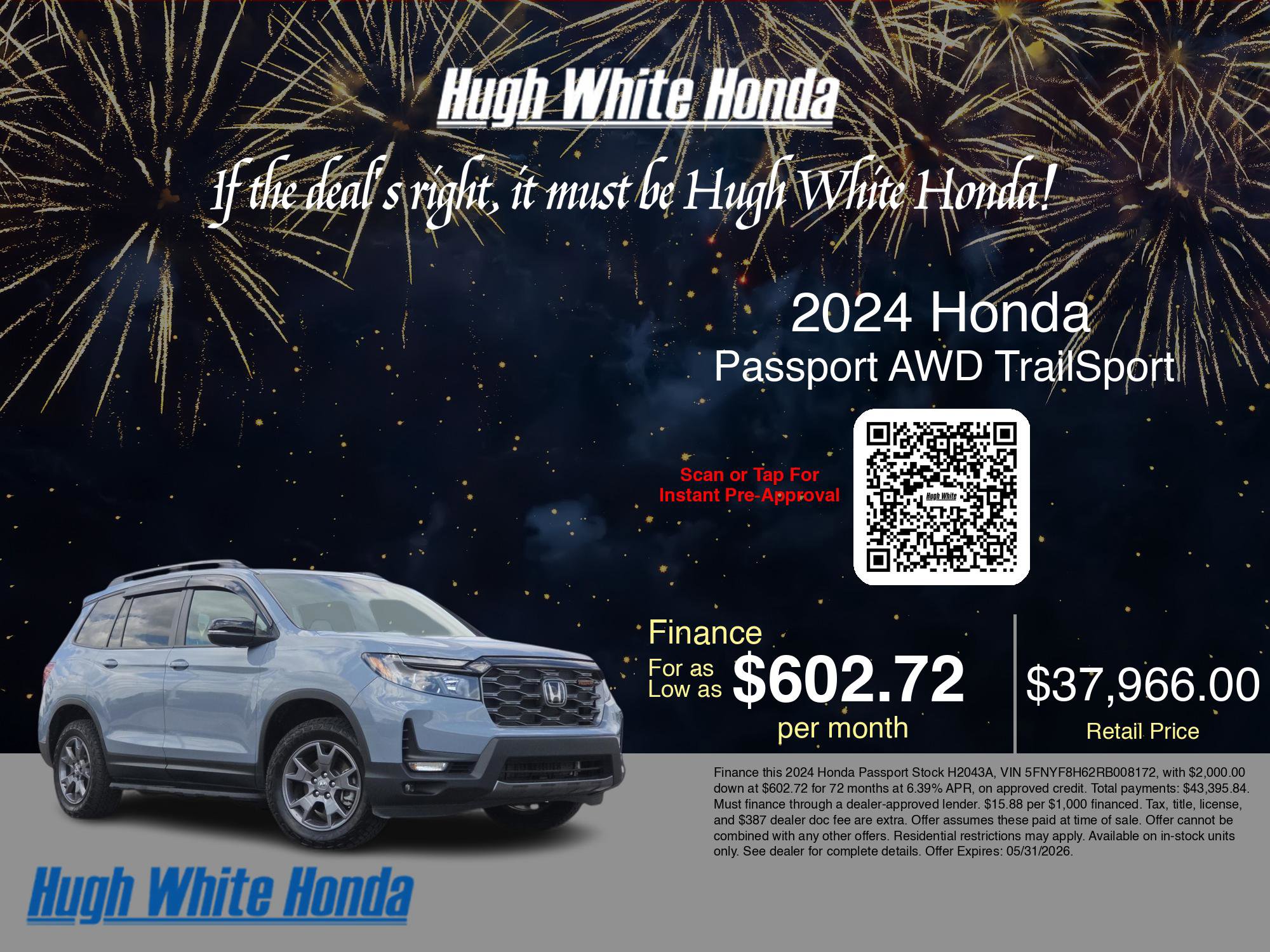 Used 2024 Honda Passport TrailSport image 3