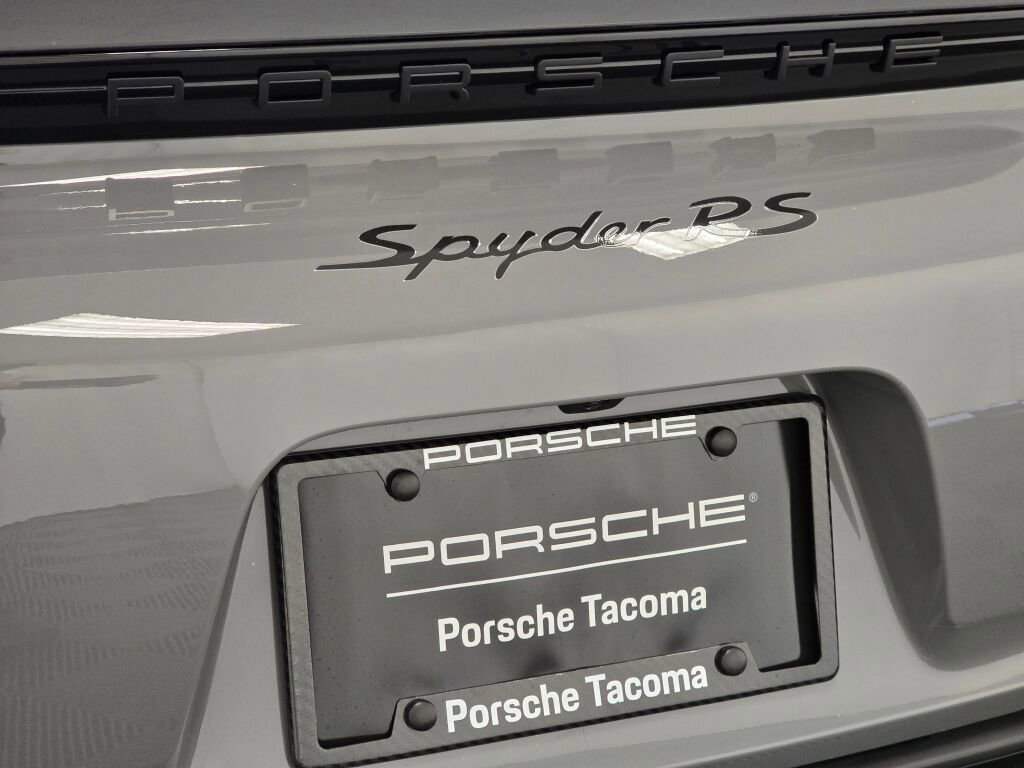 New 2025 Porsche 718 Boxster Spyder RS image 21