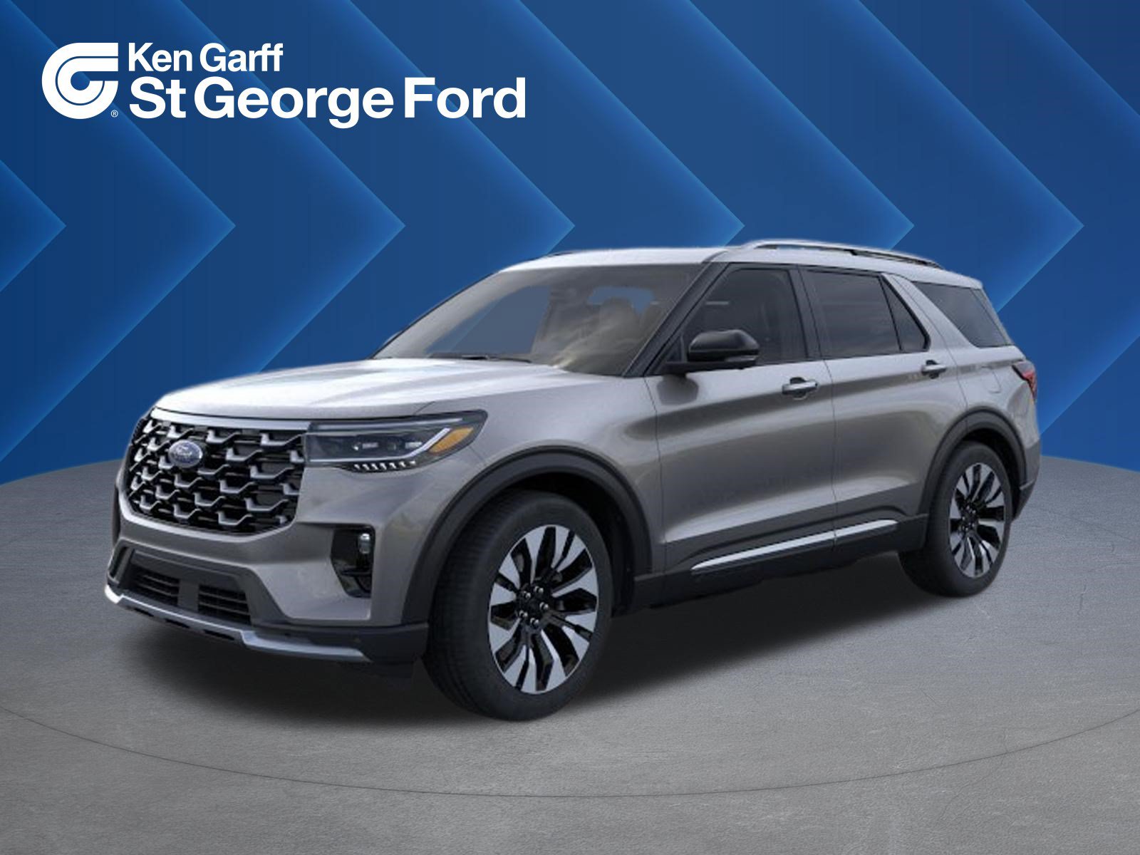New 2026 Ford Explorer Platinum w/ LUX Leather Package