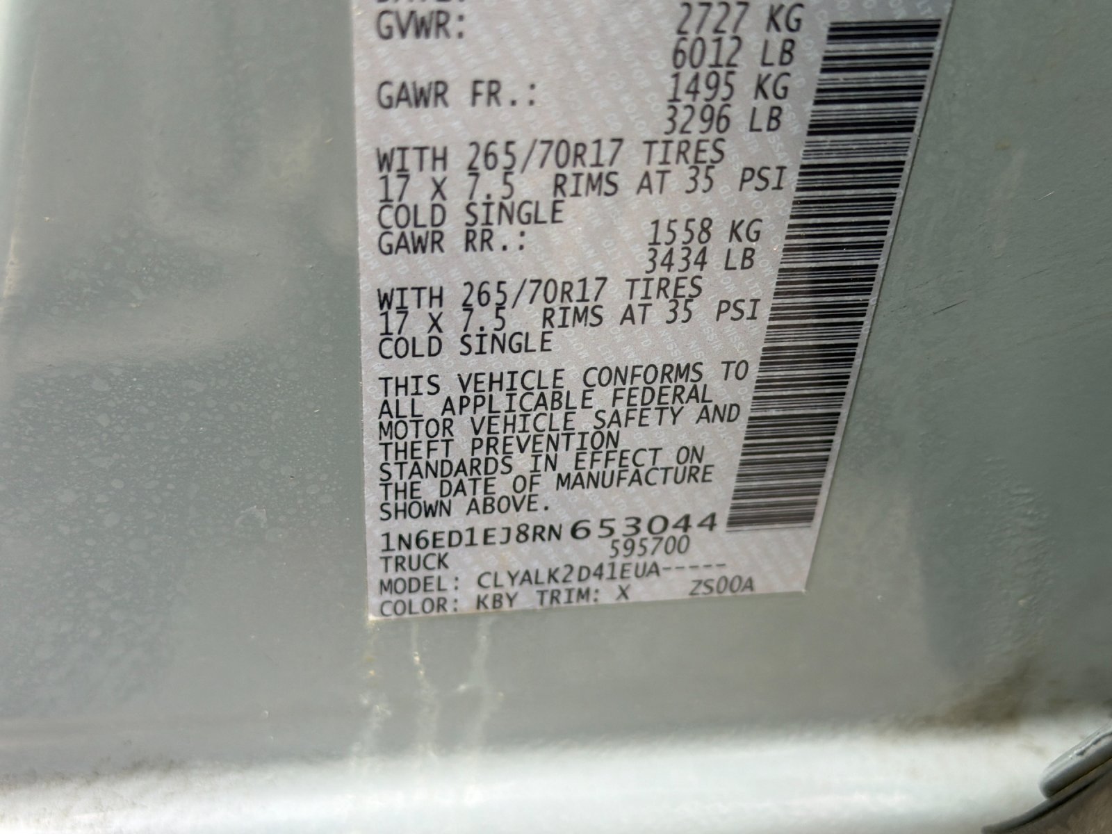Used 2024 Nissan Frontier Pro-X RWD image 41