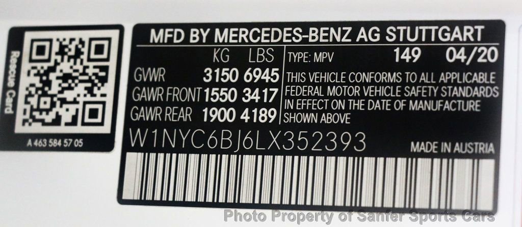 Used 2020 Mercedes-Benz G 550 G 550 4MATIC SUV image 55