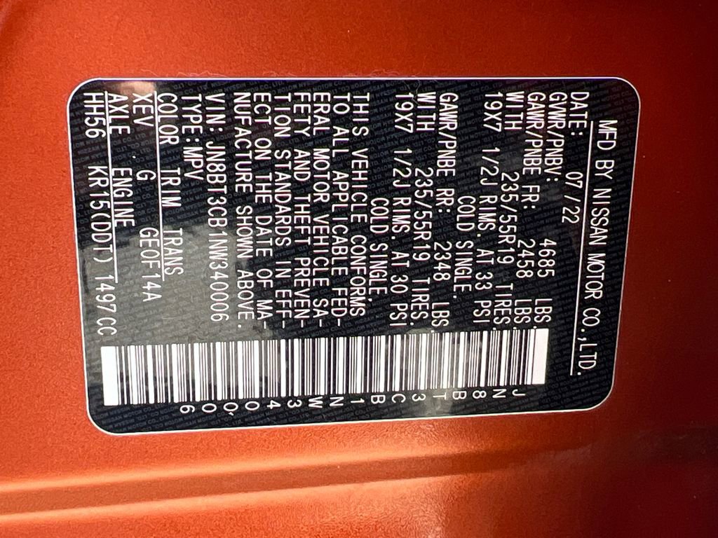 Used 2022 Nissan Rogue SL w/ SL Premium Package image 33