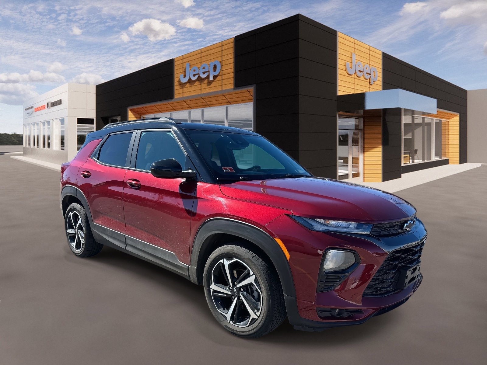 Used 2022 Chevrolet TrailBlazer RS w/ Sun and Liftgate Package FWD image 1