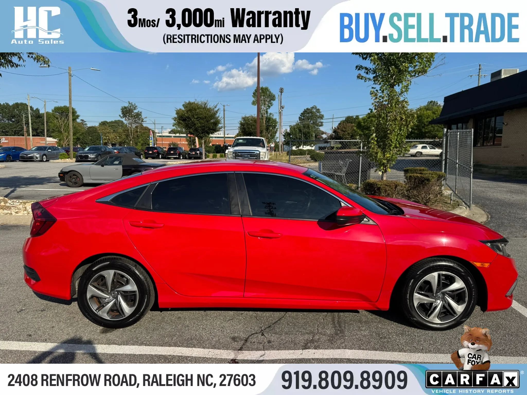 Used 2020 Honda Civic LX image 6