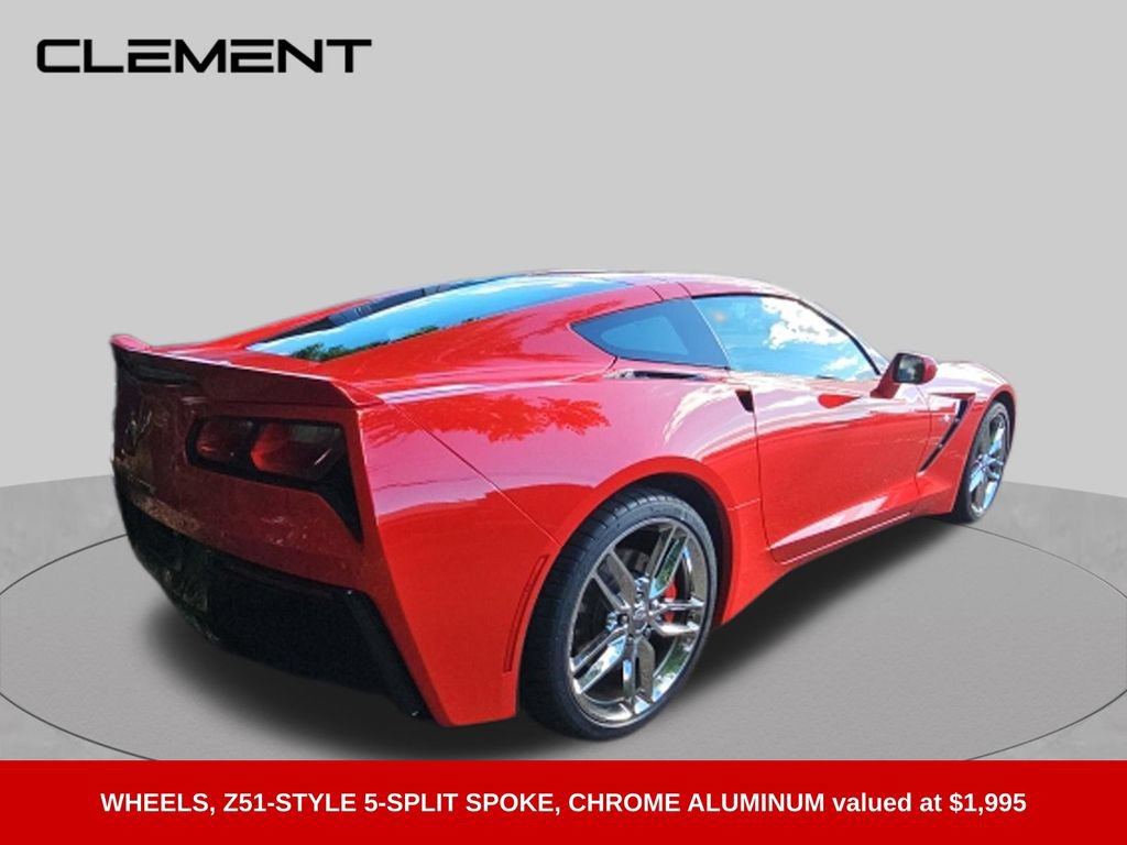 Used 2019 Chevrolet Corvette Stingray Coupe w/ Z51 1LT RWD image 4