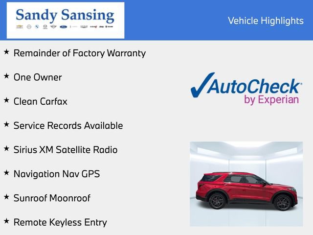 Used 2025 Ford Explorer ST-Line w/ Premium Package AWD/4WD image 7