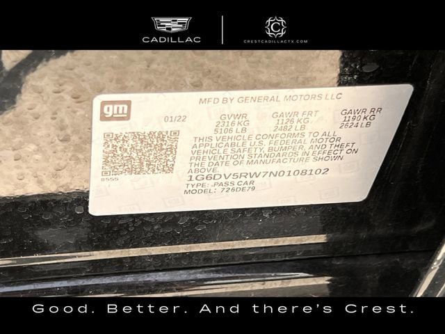 Certified 2022 Cadillac CT5 V w/ Cold Weather Package AWD/4WD image 33