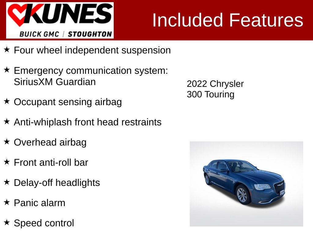 Used 2022 Chrysler 300 Touring image 3