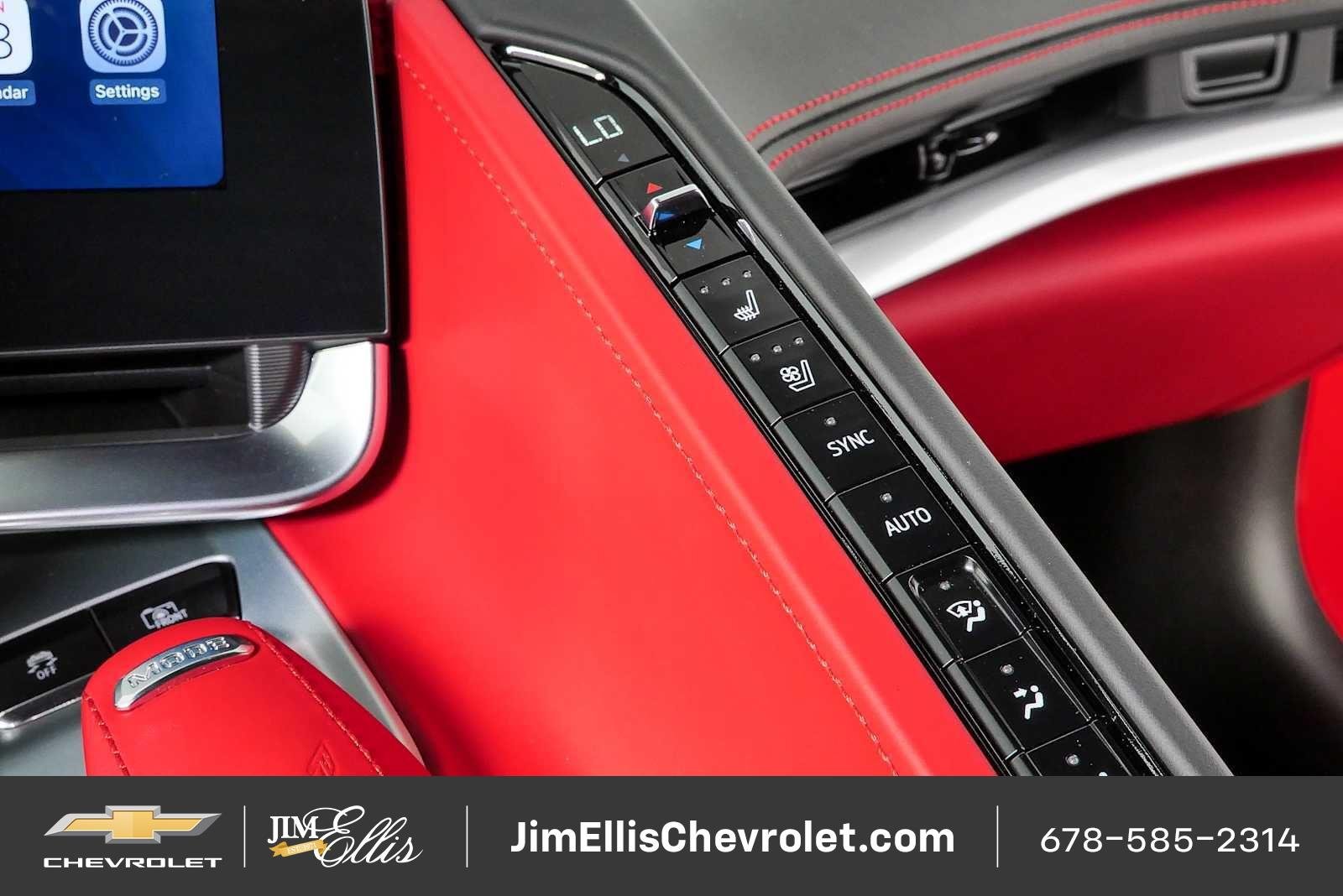 Used 2024 Chevrolet Corvette Z06 w/ Chrome Exterior Badge Package RWD image 17
