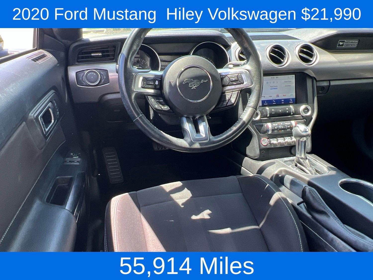 Used 2020 Ford Mustang Coupe w/ Equipment Group 101A RWD image 1
