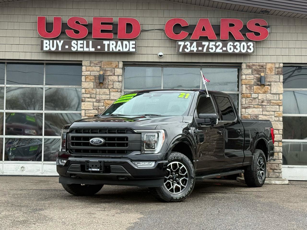 Used 2021 Ford F150 Lariat w/ Equipment Group 502A High AWD/4WD image 1