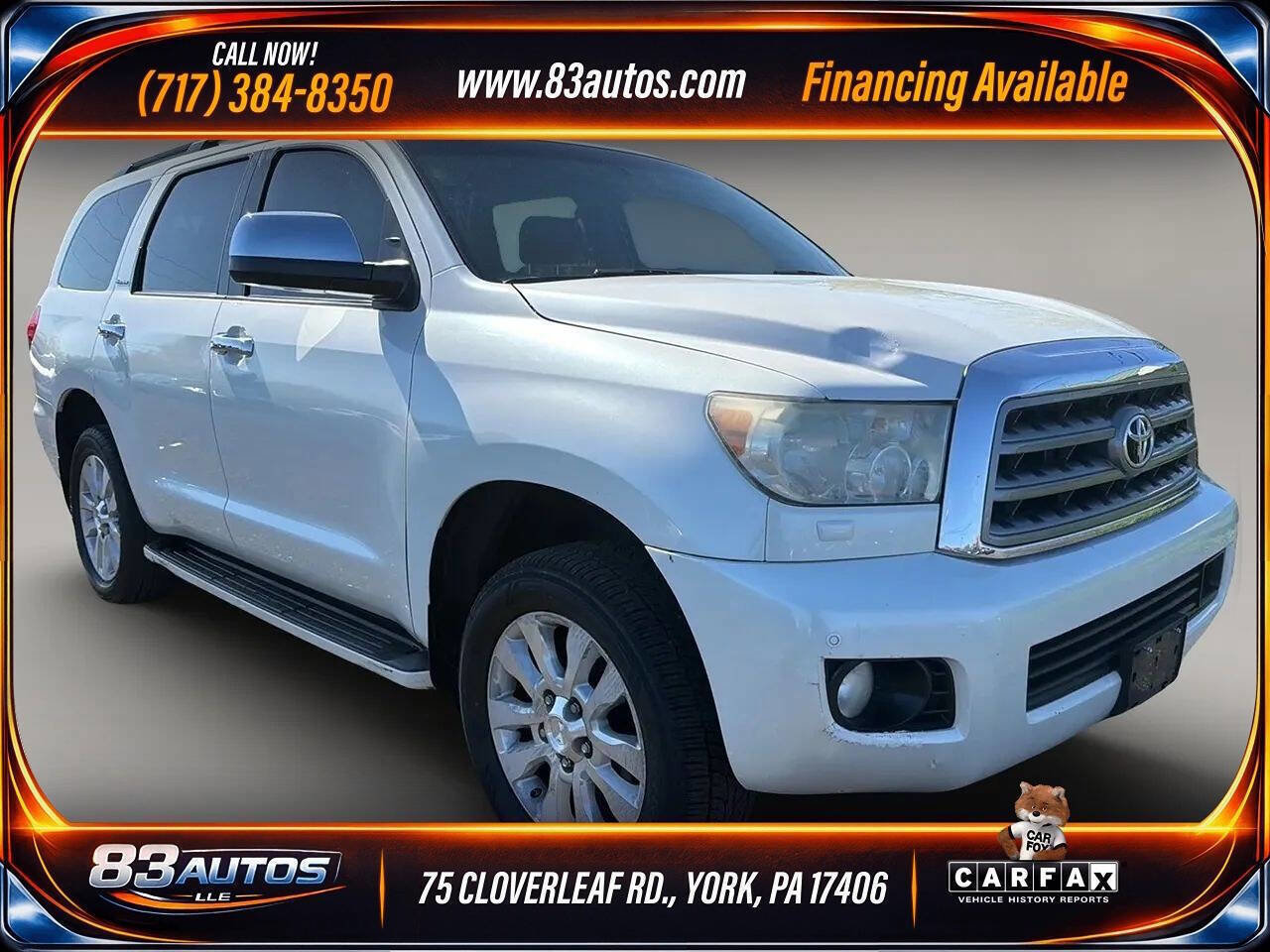 Used 2014 Toyota Sequoia Platinum AWD/4WD image 1