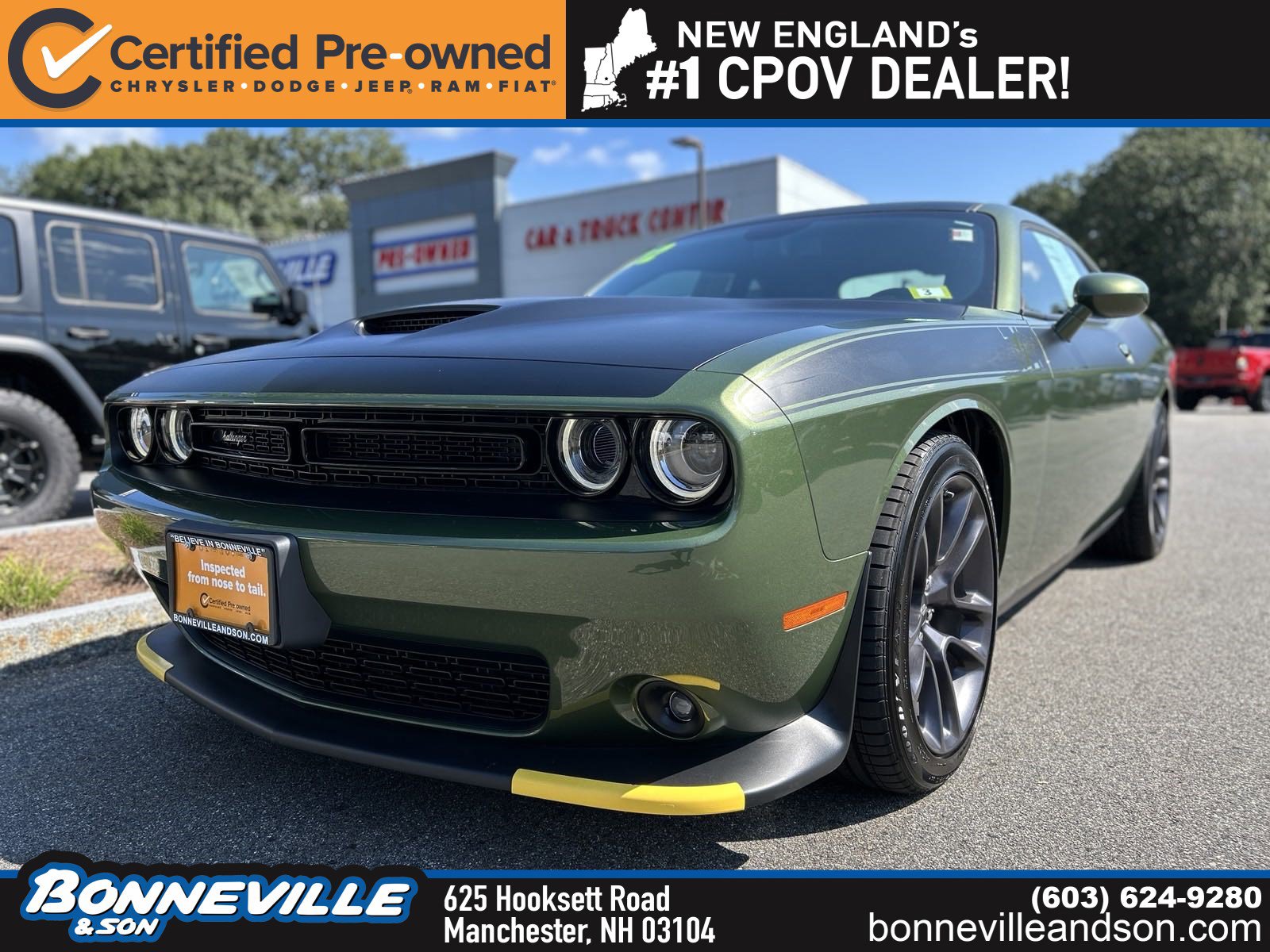 Certified 2022 Dodge Challenger R/T w/ T/A Package image 1