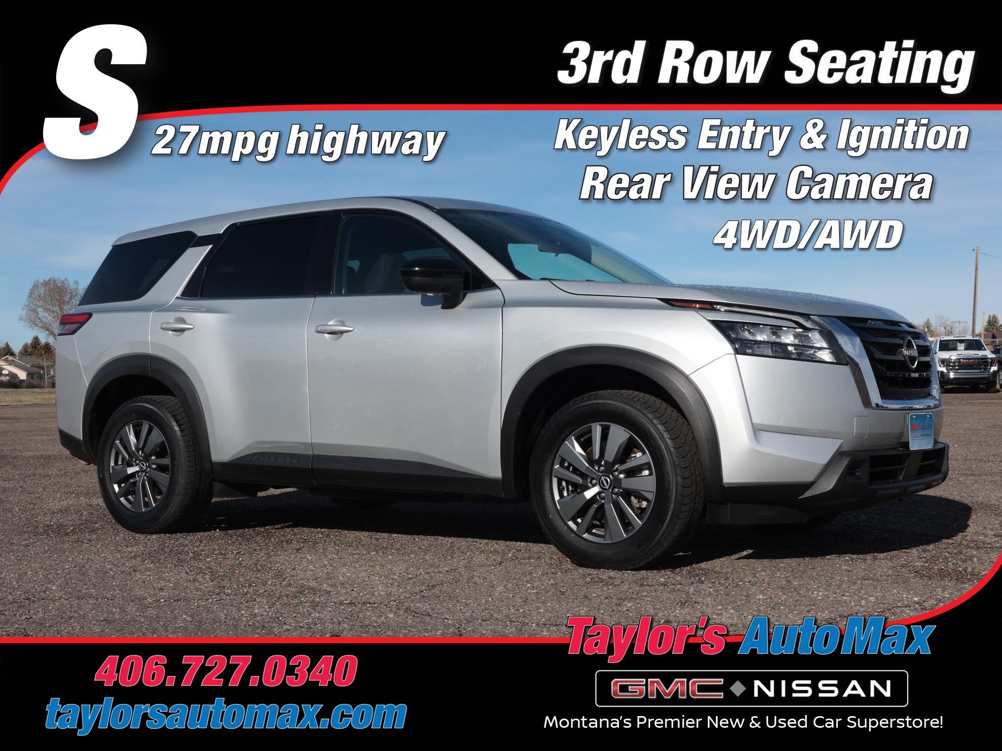 Used 2024 Nissan Pathfinder S image 1