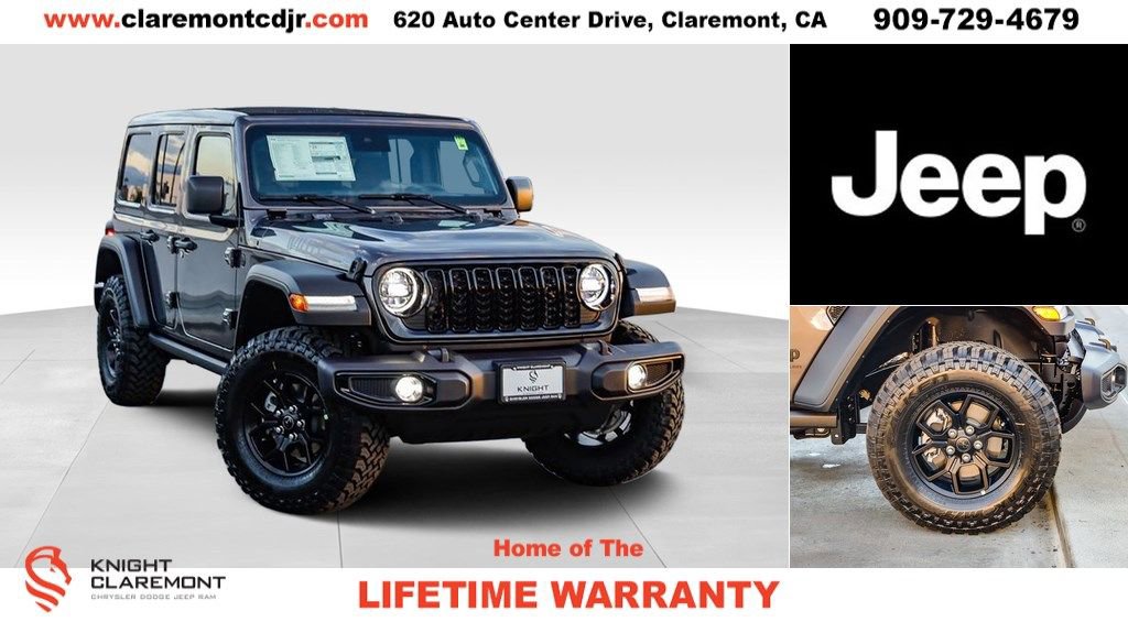 New 2025 Jeep Wrangler Willys