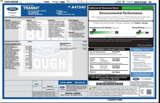 Used 2022 Ford E-Transit 148 High Roof RWD image 3