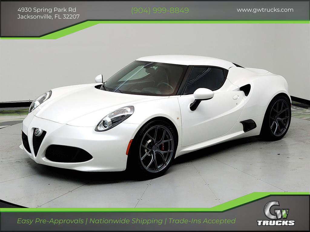 Used 2017 Alfa Romeo 4C Coupe w/ Coupe Convenience Group