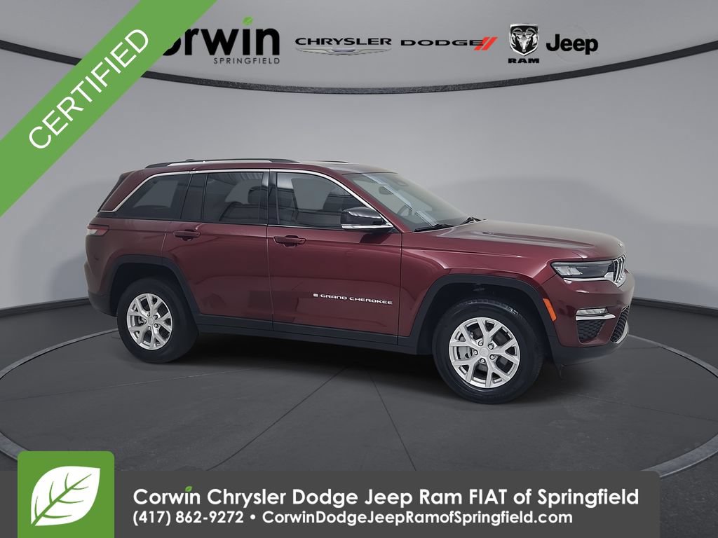 Certified 2023 Jeep Grand Cherokee Limited RWD image 1