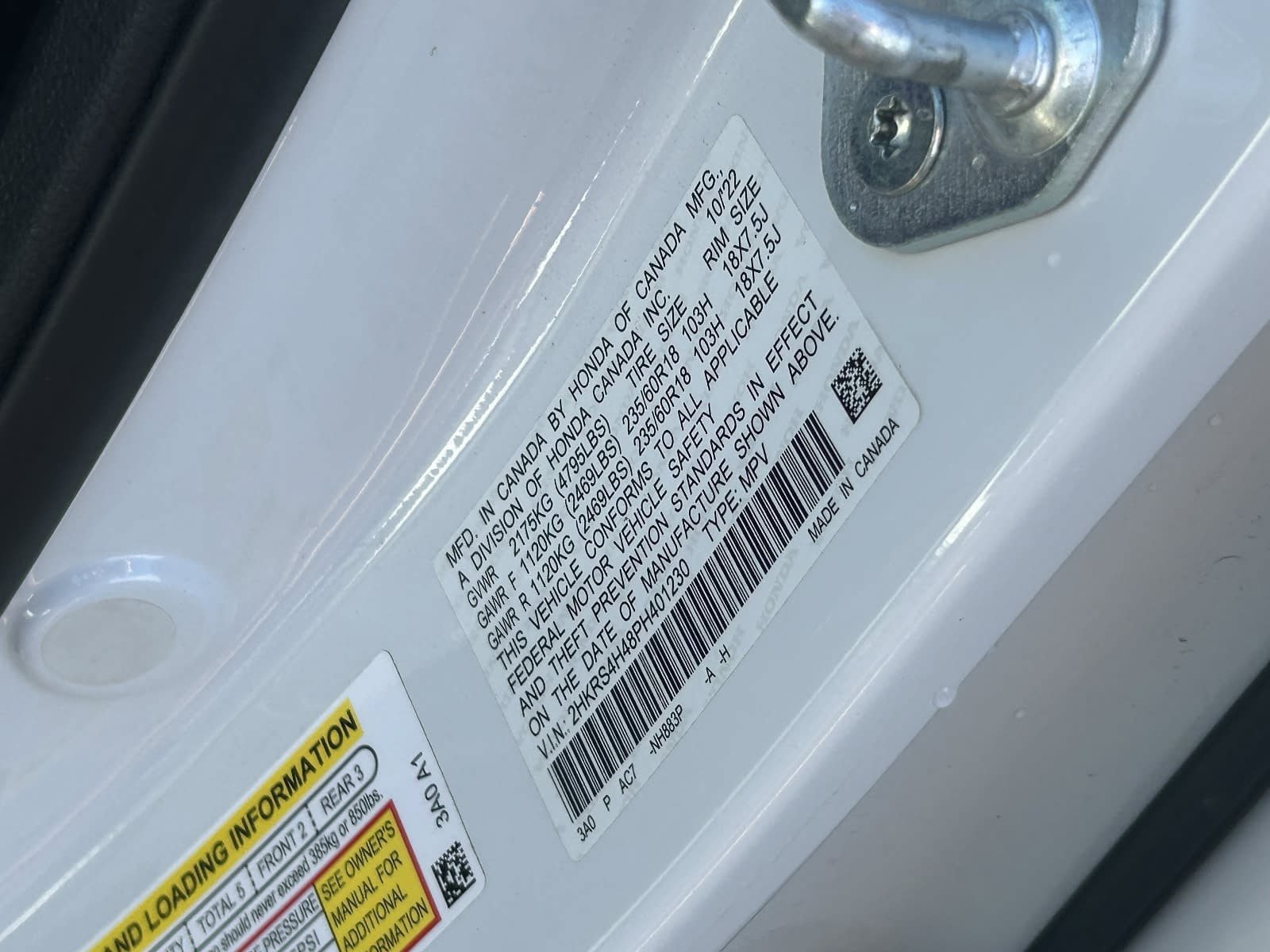 Certified 2023 Honda CR-V EX image 35