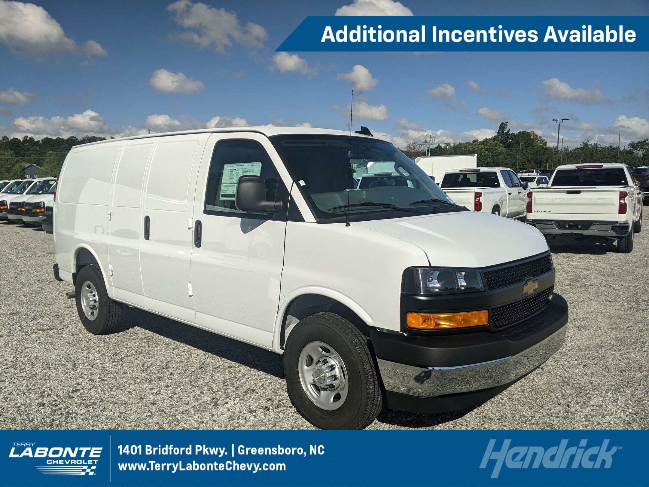 New 2025 Chevrolet Express 2500 w/ Driver Convenience Package