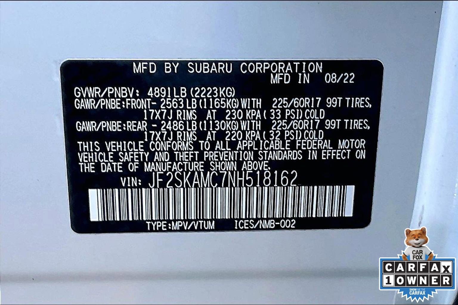 Certified 2022 Subaru Forester Wilderness AWD/4WD image 33