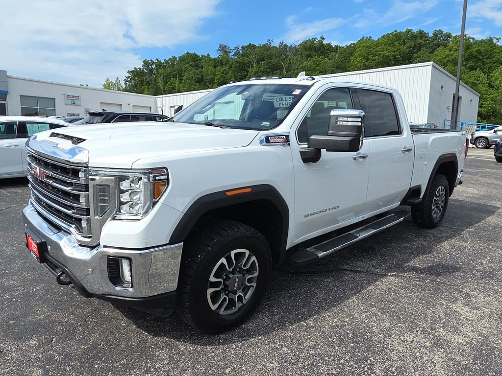 Used 2021 GMC Sierra 2500 SLT w/ SLT Premium Package AWD/4WD image 4