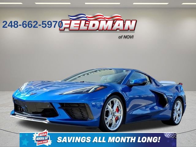Used 2021 Chevrolet Corvette Stingray Preferred Cpe w/ Z51 Performance Package RWD image 1