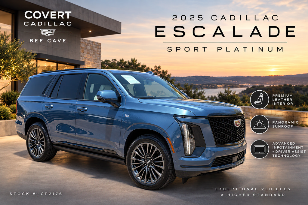 Certified 2025 Cadillac Escalade Sport Platinum