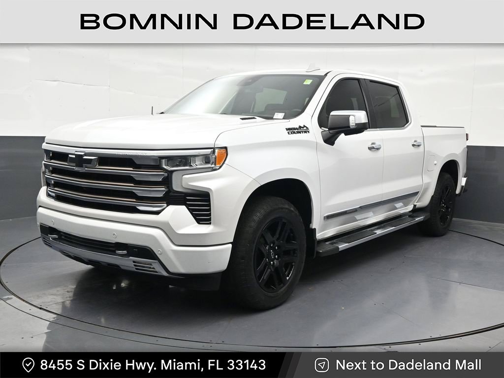 Used 2022 Chevrolet Silverado 1500 High Country w/ High Country Premium Package AWD/4WD image 1