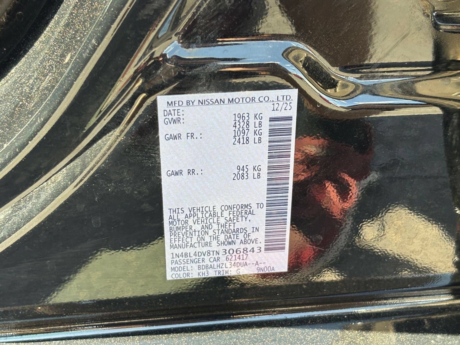 Used 2026 Nissan Altima 2.5 SV FWD image 28
