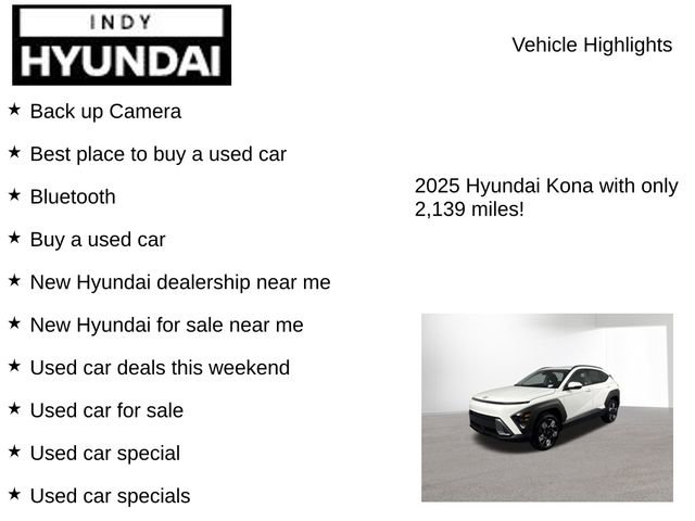 Certified 2025 Hyundai Kona SEL image 7