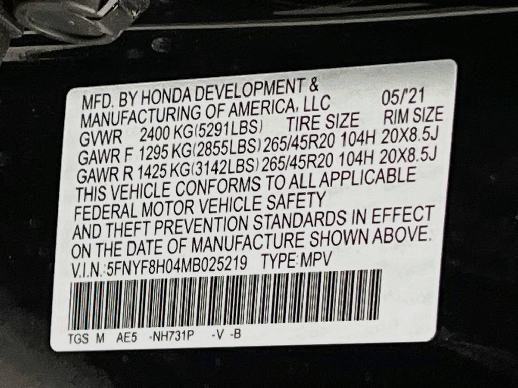 Used 2021 Honda Passport Elite image 34