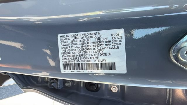 New 2026 Honda Pilot Touring image 33