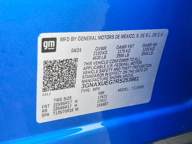 Certified 2024 Chevrolet Equinox LT AWD/4WD image 24