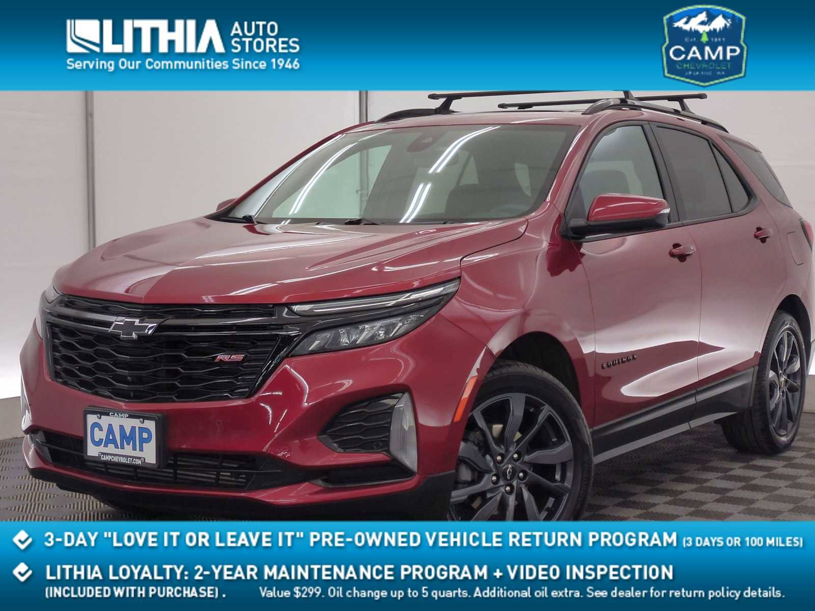 Used 2024 Chevrolet Equinox RS w/ RS Leather Package