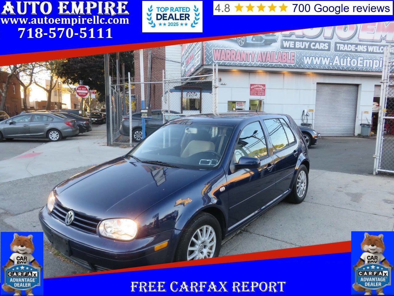 Used 2004 Volkswagen Golf GLS