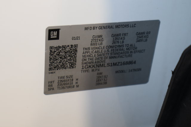 Used 2021 GMC Acadia SLT FWD image 38