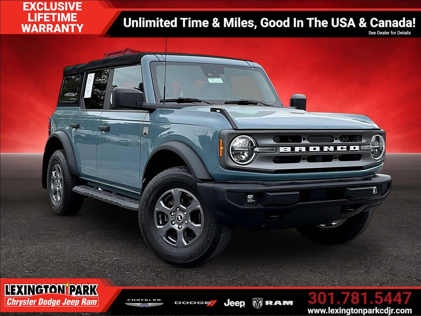 Used 2022 Ford Bronco Big Bend AWD/4WD image 1