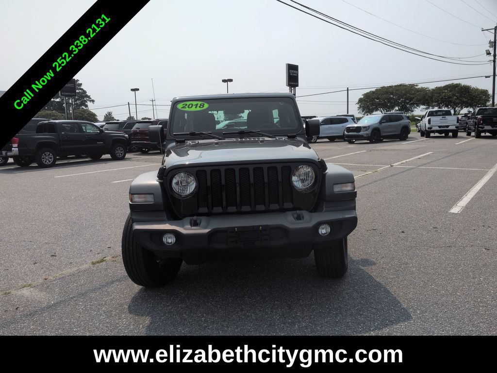Used 2018 Jeep Wrangler Unlimited Sport AWD/4WD image 4
