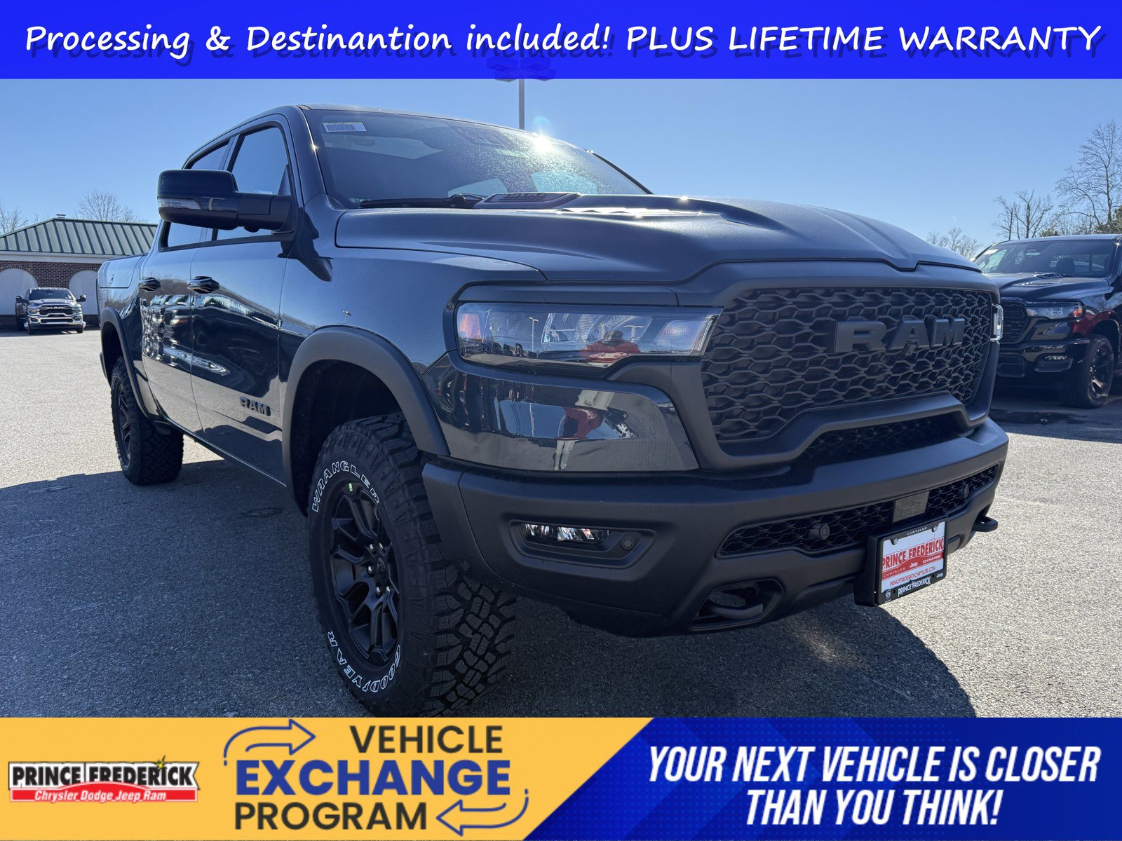 New 2026 RAM 1500 Rebel w/ Rebel Level 2 Equipment Group AWD/4WD image 1