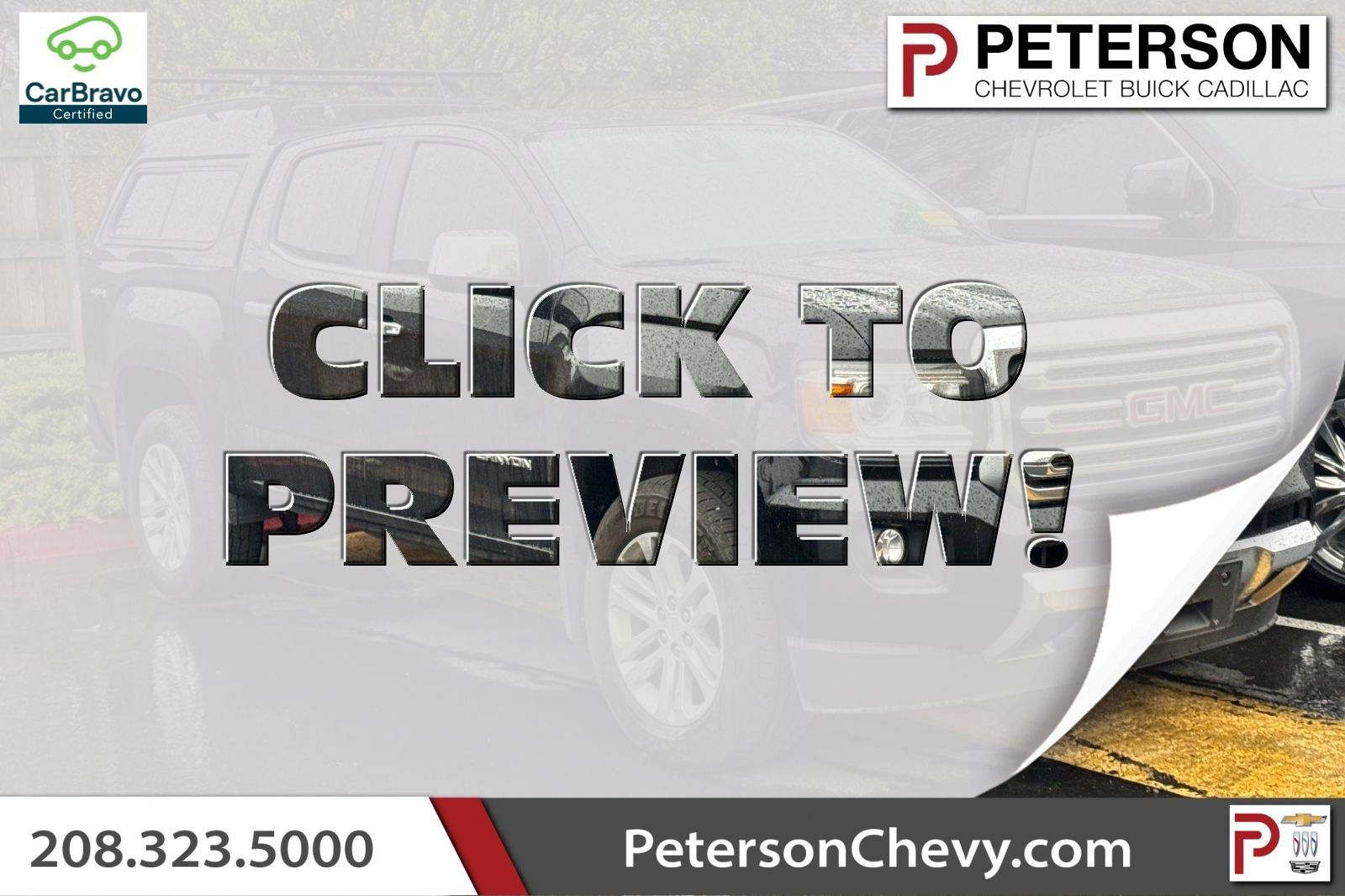 Used 2020 GMC Canyon SLT w/ Driver Alert Package image 1