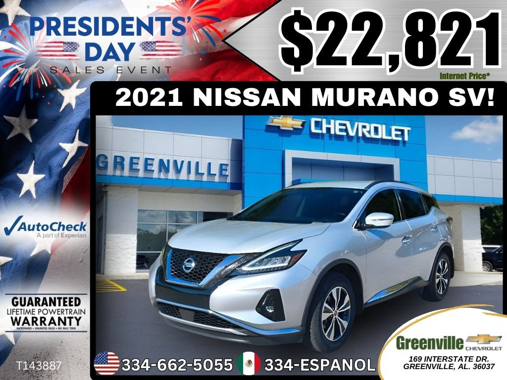 Used 2021 Nissan Murano SV