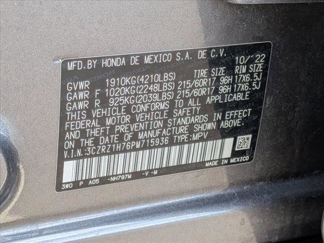 Used 2023 Honda HR-V EX-L image 24